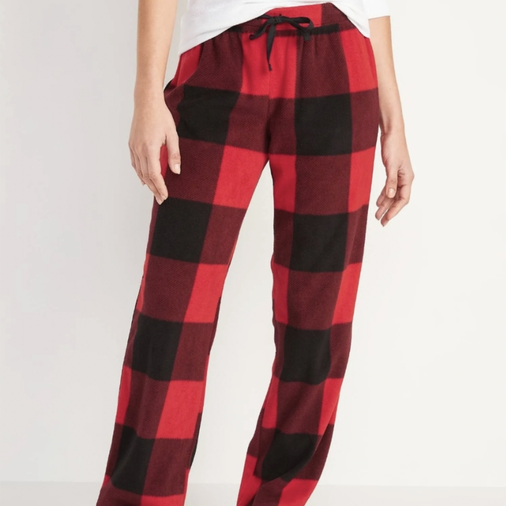 COPY sm. NWOT Micro Fleece Buffalo Plaid P.j. Lounge Pants